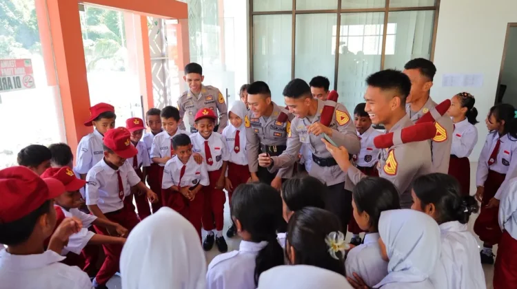 Edukasi Humanis Taruna Akpol di Tidore, Siswa Didorong Disiplin dan Mandiri