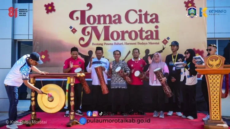 Pemkab Morotai Apresiasi KKN UGM Melalui Festival Toma Cita Morotai 2026