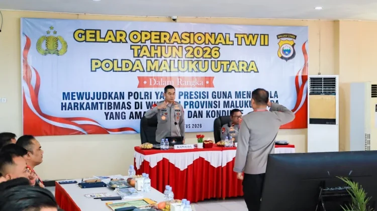 Polres Halut, Ternate dan Halteng Terbaik Penyelesaian Kejahatan Triwulan II 2026