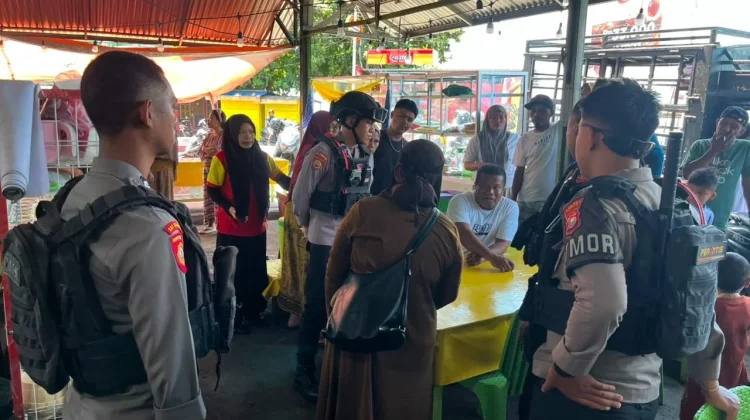 Polres Redam Keributan Warga Kota Baru Ternate
