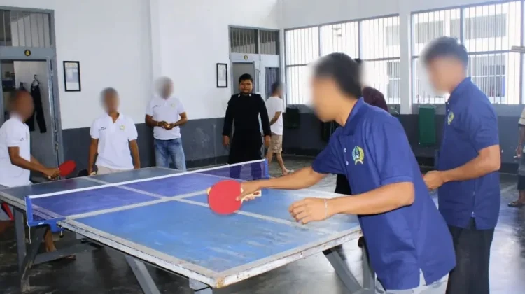 Turnamen Tenis Meja Warga Binaan Semarakkan HUT RI Ke-81