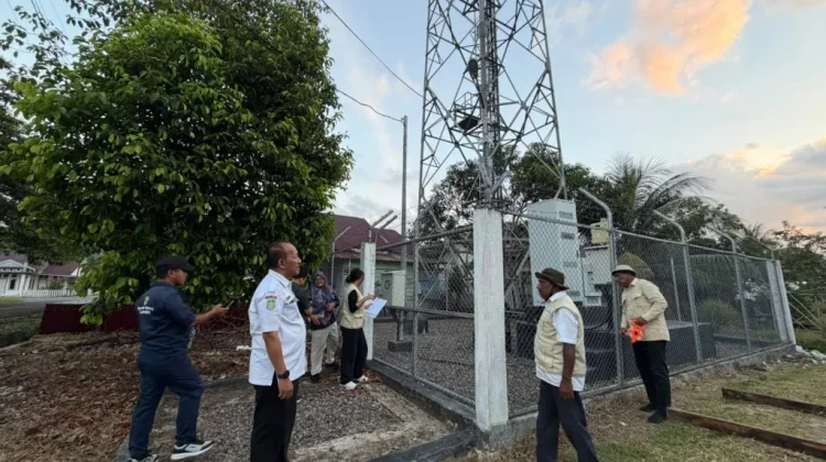 Bapenda Halteng Perkuat Data PBB-P2 Melalui Pengukuran Tower dan SPBU