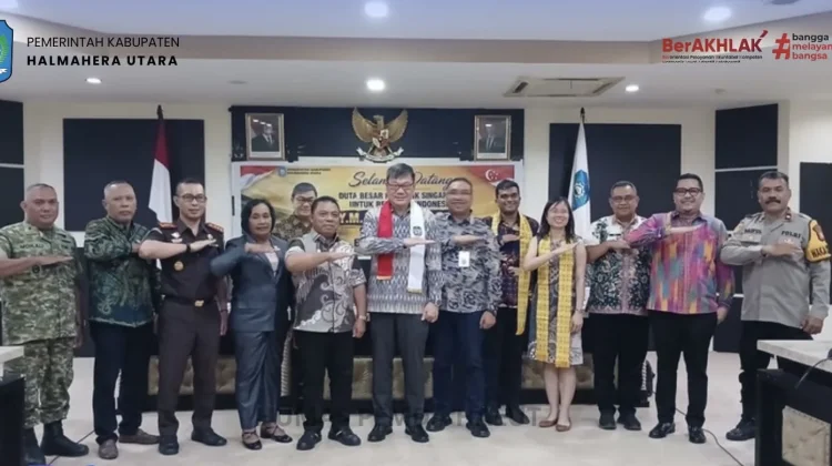 Kunjungan Dubes Singapura Buka Peluang Kerja Sama dengan Halmahera Utara