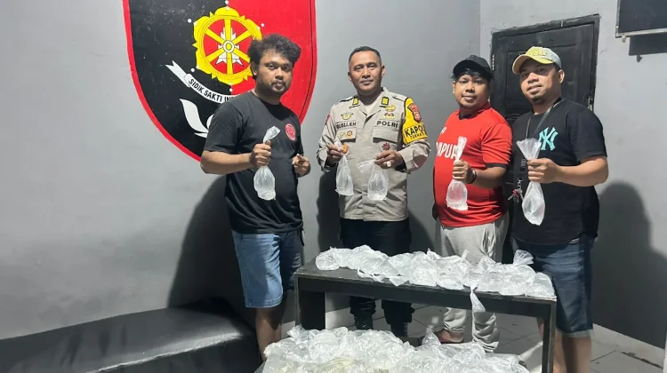 Polsek Ternate Utara Gagalkan Penyelundupan Miras Sistem COD dari Jailolo