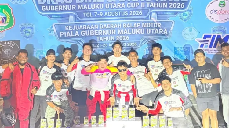 Rangga Rumondor Juara Umum Drag Race Gubernur Cup Seri II 2026