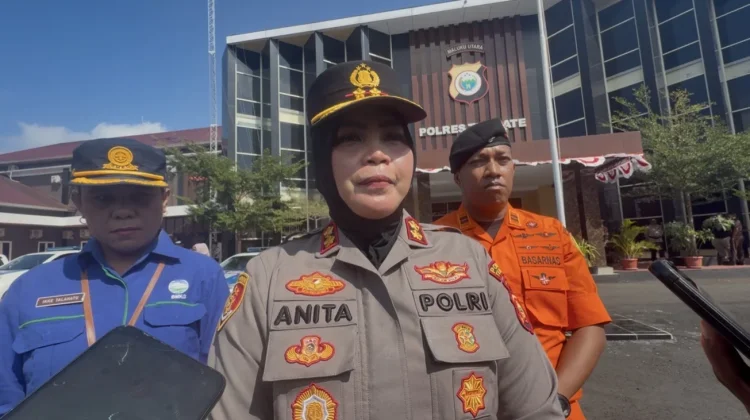 Kemarau Semakin Panjang, Polres Gelar Apel Siaga Karhutla di Ternate