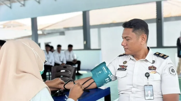 HUT RI ke-81, Rutan Soasiu Gelar Cek Kesehatan Gratis