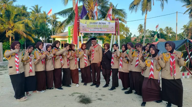 SMA Negeri 4 Sula Jadi Tuan Rumah Perkemahan HUT Pramuka ke-65