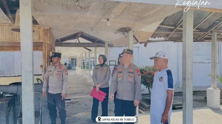 Polres Halut Sambangi Lapas Tobelo Perkuat Keamanan dan Ketertiban
