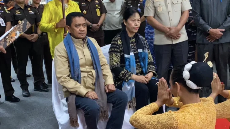Ritual Joko Kaha Sambut Kehadiran Kajati Baru di Maluku Kie Raha