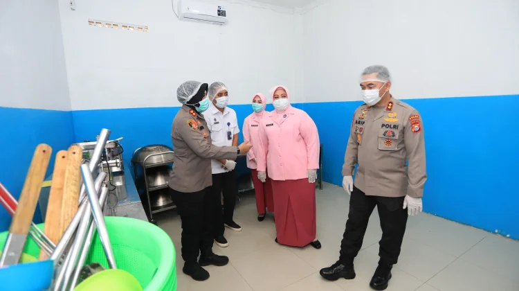 Terbaik Zona Timur, SPPG Polres Ternate Diapresiasi Kapolda