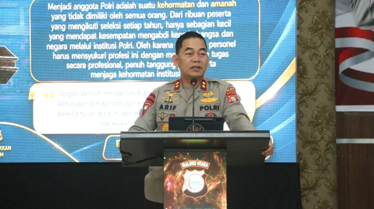 Kunjungi Kapolres Ternate, Kapolda Paparkan 7 Program Prioritas