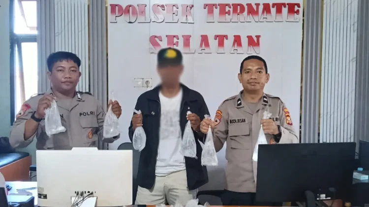 Polsek Selatan Gagalkan Peredaran 73 Miras di Ternate
