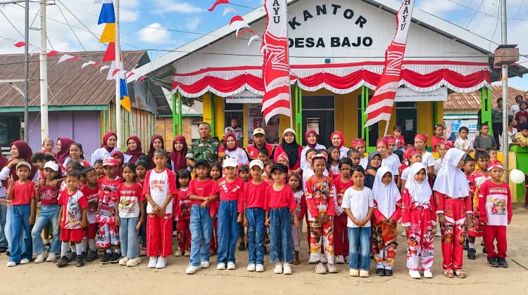 Semarak HUT RI, Pemdes Bajo Gelar Sejumlah Lomba