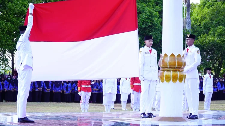 HUT ke-81 RI, Tidore Tampilkan Paskibraka Terbaik hingga Raih Juara II Nasional LKPP