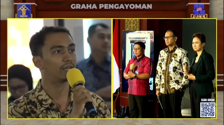 Kemenkum Malut Ikuti Forum Pasti Ada Solusi, Masyarakat Bisa Sampaikan Aduan