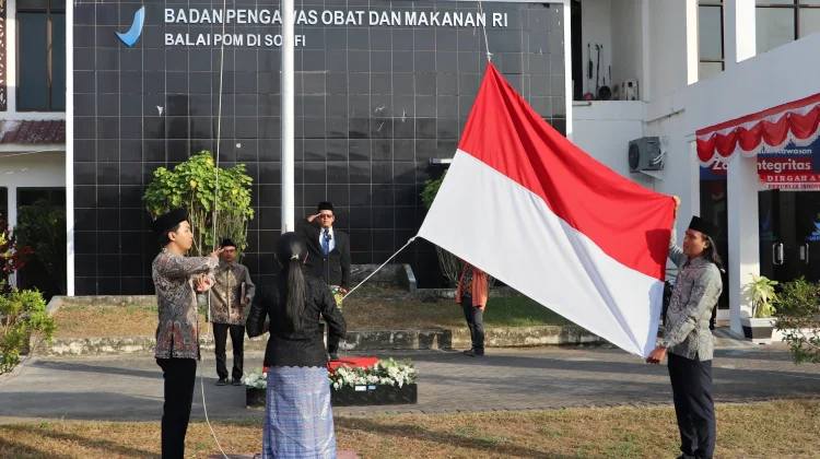 Balai POM Sofifi Teguhkan Komitmen Lindungi Masyarakat di HUT ke-81 RI