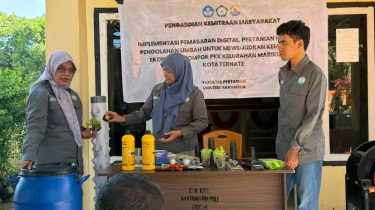 Hijaukan Pekarangan, Bersihkan Lingkungan: Upaya PKK Marikurubu Go Digital