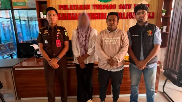 SatrePolres Sula Serah Tersangka Dugaan Tindak Pidana Penganiayaan ke Jaksa