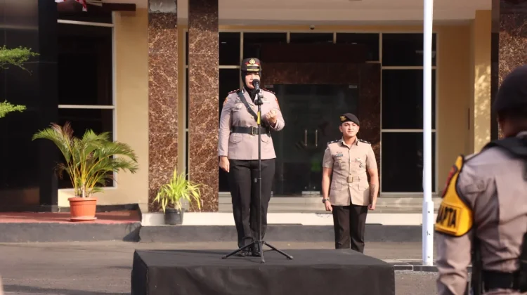 Kapolres Ternate Tegaskan Semangat Pengabdian di Hari Juang Polri