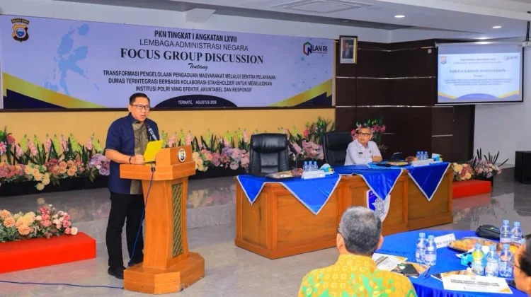 Wakapolda Malut Buka FGD Pengaduan Masyarakat Terintegrasi