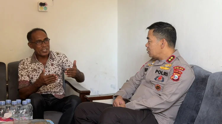 Ditemui Kapolda, Esau Sidemo Curhat 26 Hari Hanyut di Samudra Pasifik