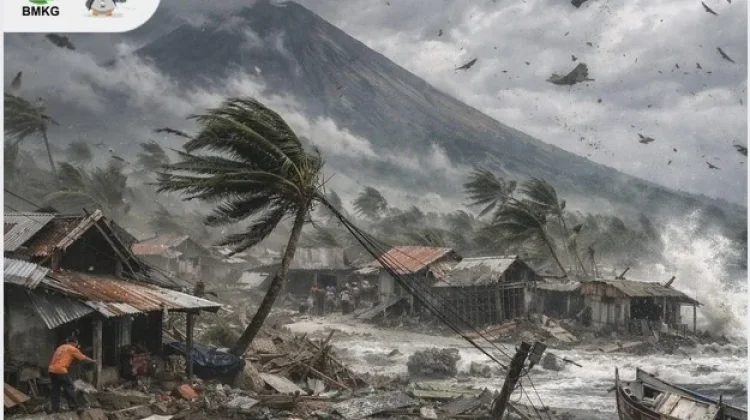 BMKG: Angin Kencang Picu Gelombang Tinggi di Maluku Utara