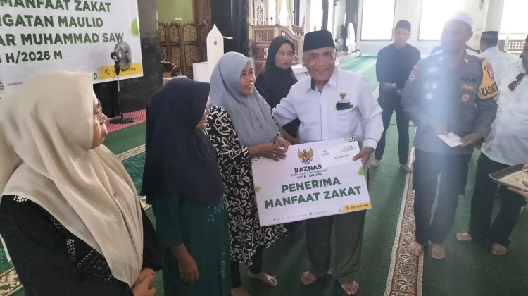 Baznas Ternate Salurkan Bantuan Konsumtif pada 670 Warga