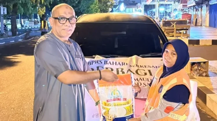 Lewat Subuh Berbagi, BPRS Bahari Berkesan Perkuat Kepedulian Sosial di Ternate