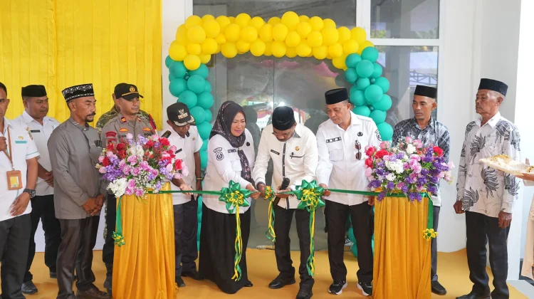 Pemkab Sula Resmikan UPT Puskesmas Kabau