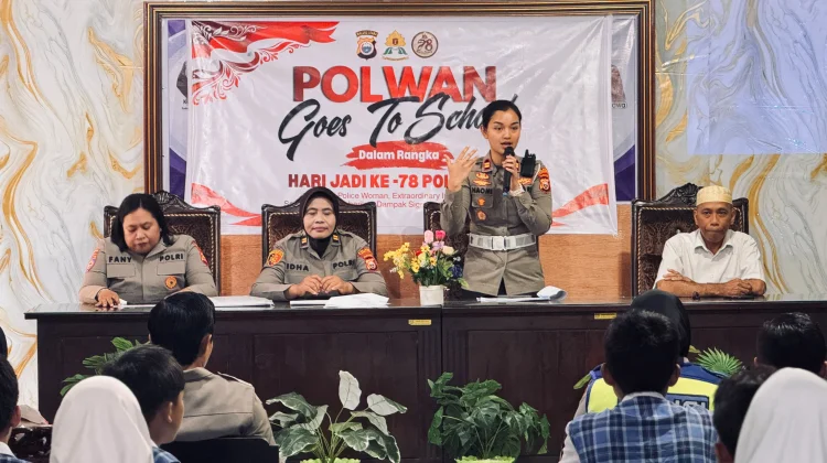 Hari Jadi Polwan, Pelajar di Ternate Dapat Edukasi Bijak Bermedsos