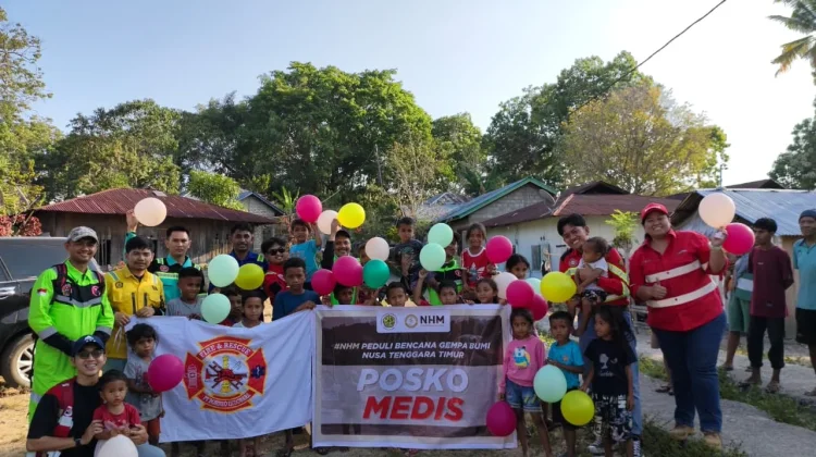 NHM Kirim Tim Tanggap Darurat Bantu Korban Gempa M7,7 di NTT