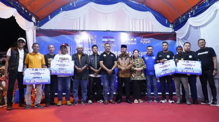 Domino Demokrat Cup Malut Ditutup, Didorong Jadi Event Tahunan