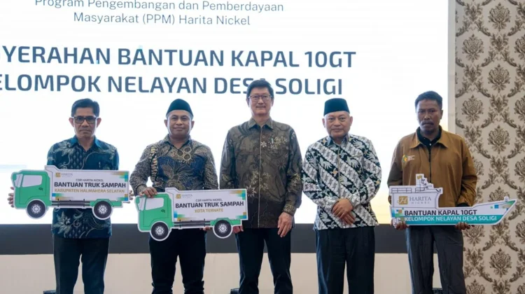 Pemprov Malut Apresiasi Dukungan Harita Nickel untuk Nelayan Soligi