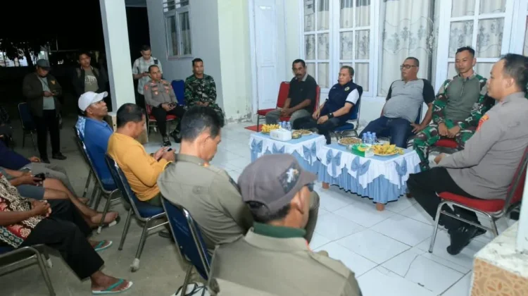 Pemkab Halteng dan Forkopimda Mediasi Persoalan Antarwarga Weda Utara