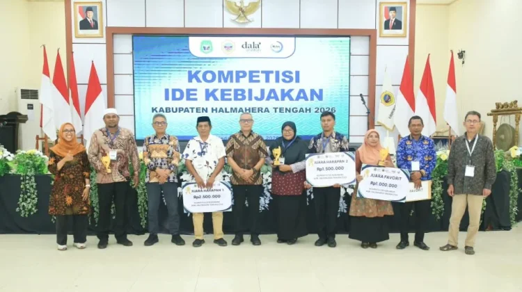 Pemkab Halteng umumkan pemenang Kompetisi Ide Kebijakan