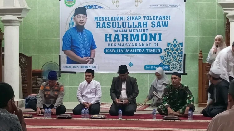 Pemkab Haltim Dorong Toleransi Melalui Peringatan Maulid Nabi