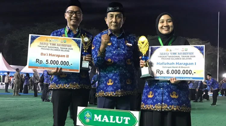 ASN Kemenag Maluku Utara Raih Prestasi pada Ajang MTQ Nasional 2026