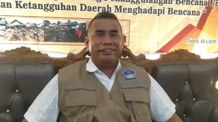 BPBD Tidore Imbau Warga Siaga Hadapi Kekeringan dan Karhutla