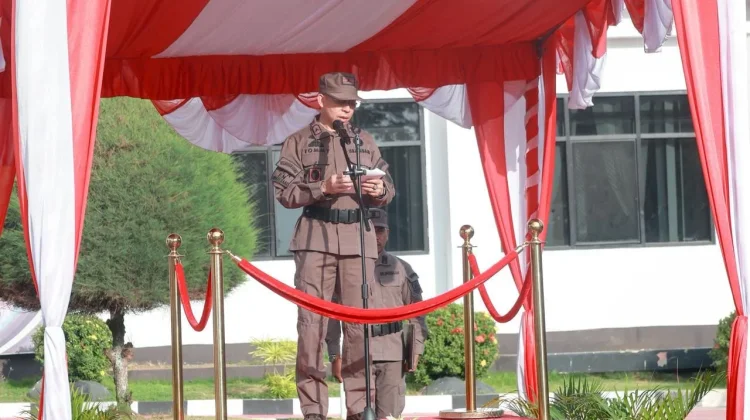 Pimpin Upacara Harla Ke-81, Wakajati Tekankan Penegakan Hukum Terpadu