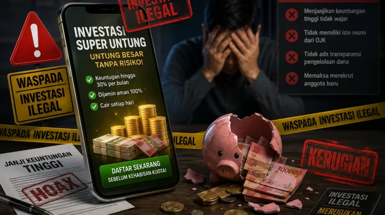 Kegiatan YWWSDC dan RTHAE Terkait Dugaan Investasi Ilegal Aset Kripto Dihentikan