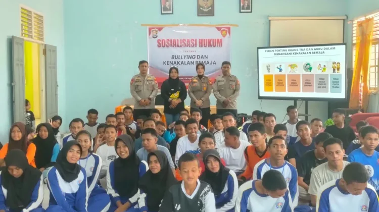 Polres Ternate Edukasi Bahaya Bullying di Lingkungan Sekolah