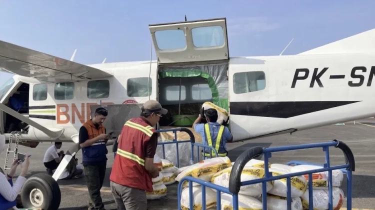 Perdana, BNPB Kerahkan Pesawat Tebar 1 Ton Garam untuk Modifikasi Cuaca di Malut