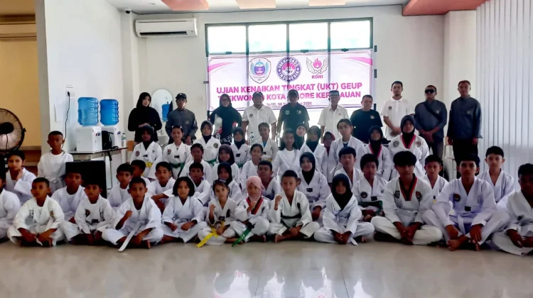 Ujian Kenaikan Tingkat Jadi Langkah Awal Majukan Taekwondo Kota Tidore