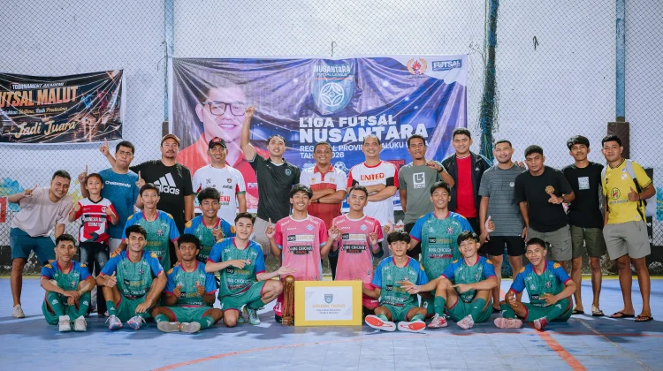 Taranoate FC Juara Liga Futsal Nusantara Malut, Siap ke Kudus
