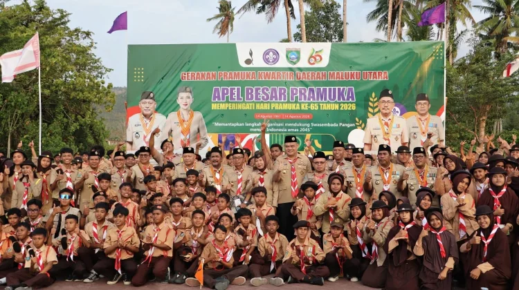 Pramuka Malut Didorong jadi Pelopor Generasi Bebas Penyalahgunaan Obat