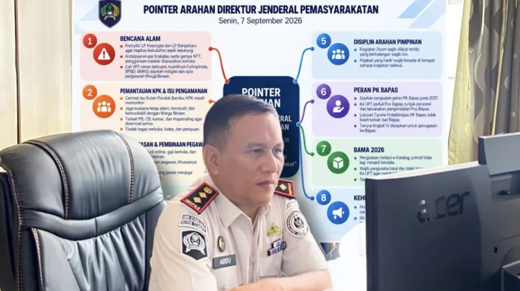 Rutan Ternate Perkuat Pengawasan dan Pelayanan Pemasyarakatan