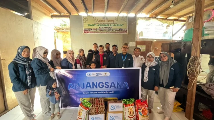 RRI Ternate dan Baznas Anjangsana ke Panti Asuhan