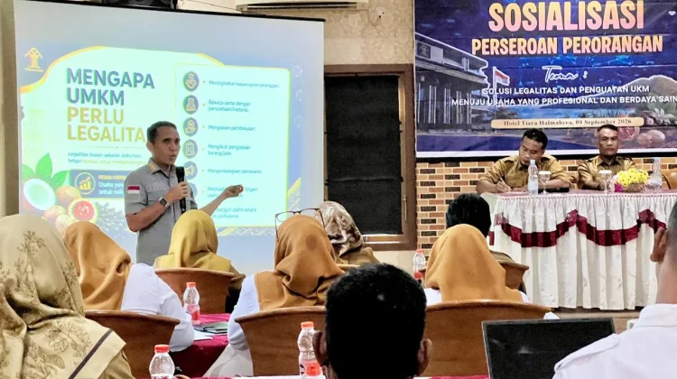 UMKM Halteng Bisa Jadi CEO dengan Modal Legalitas Rp50 Ribu