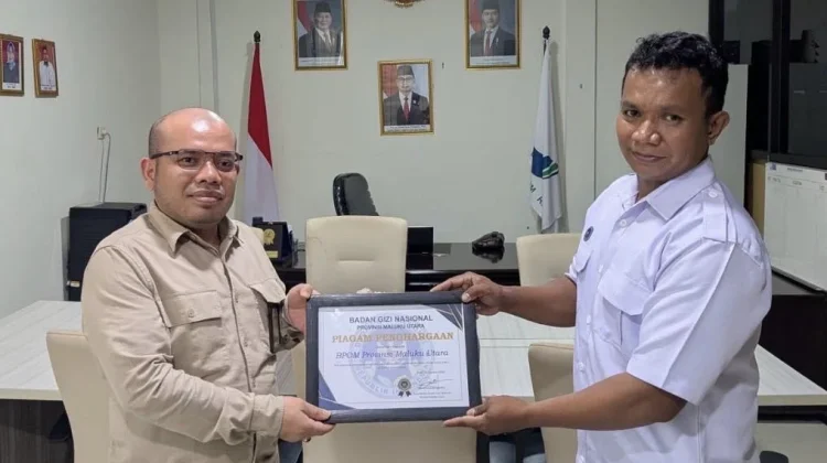 Proaktif Kawal Keamanan Pangan MBG, BPOM Malut Diapresiasi BGN